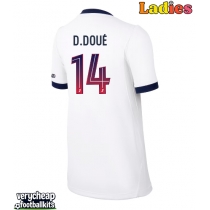 Paris Saint-Germain Desire Doue #14 Replica Away Shirt Ladies 2026-27 Short Sleeve